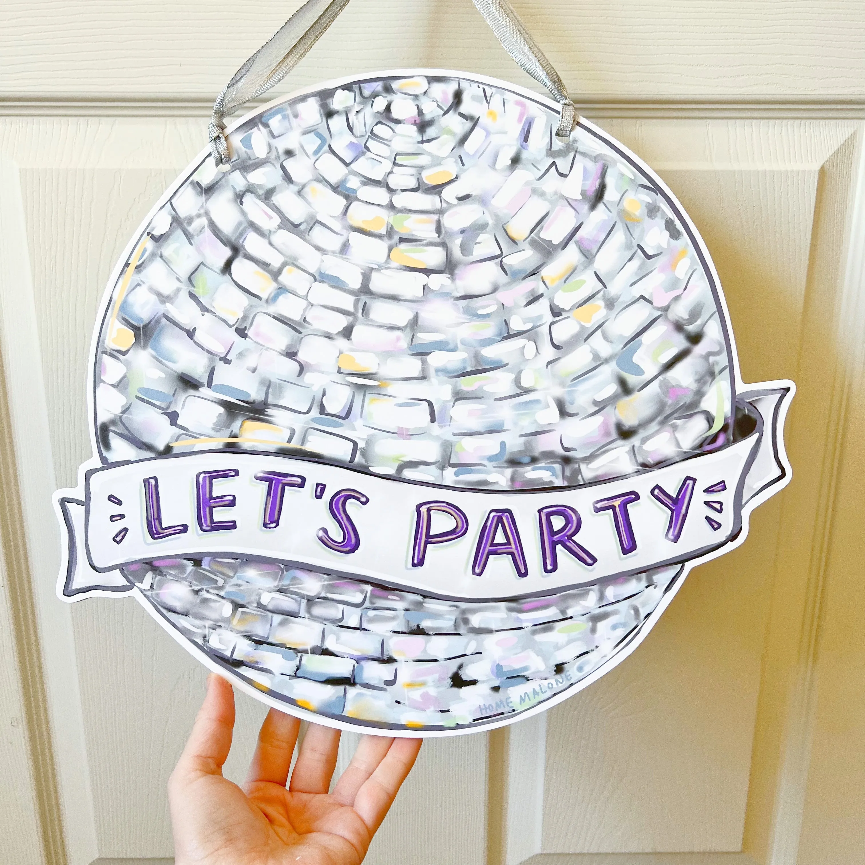 Disco Ball Door Hanger