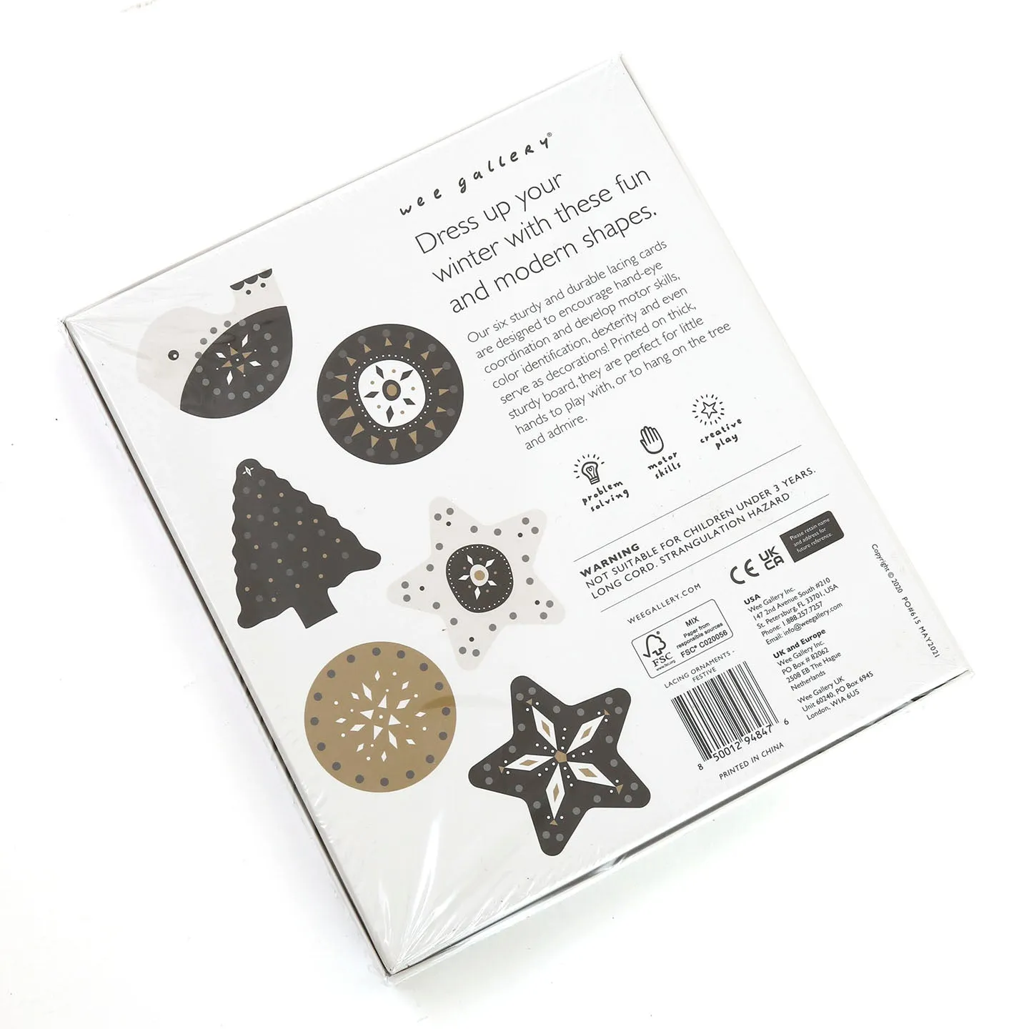 Festive Lacing Ornaments Kit