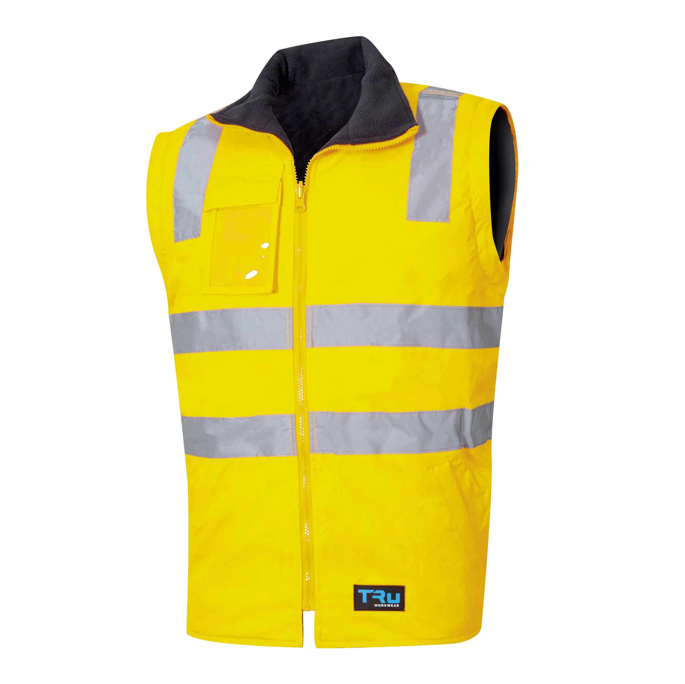 Tru Workwear Hi Vis 2 Tone 6 in 1 Jacket c/w Reflective Tape TJ2920T6